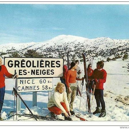 Apartment Face Aux Pistes Greolieres les Neiges Eksteriør bilde