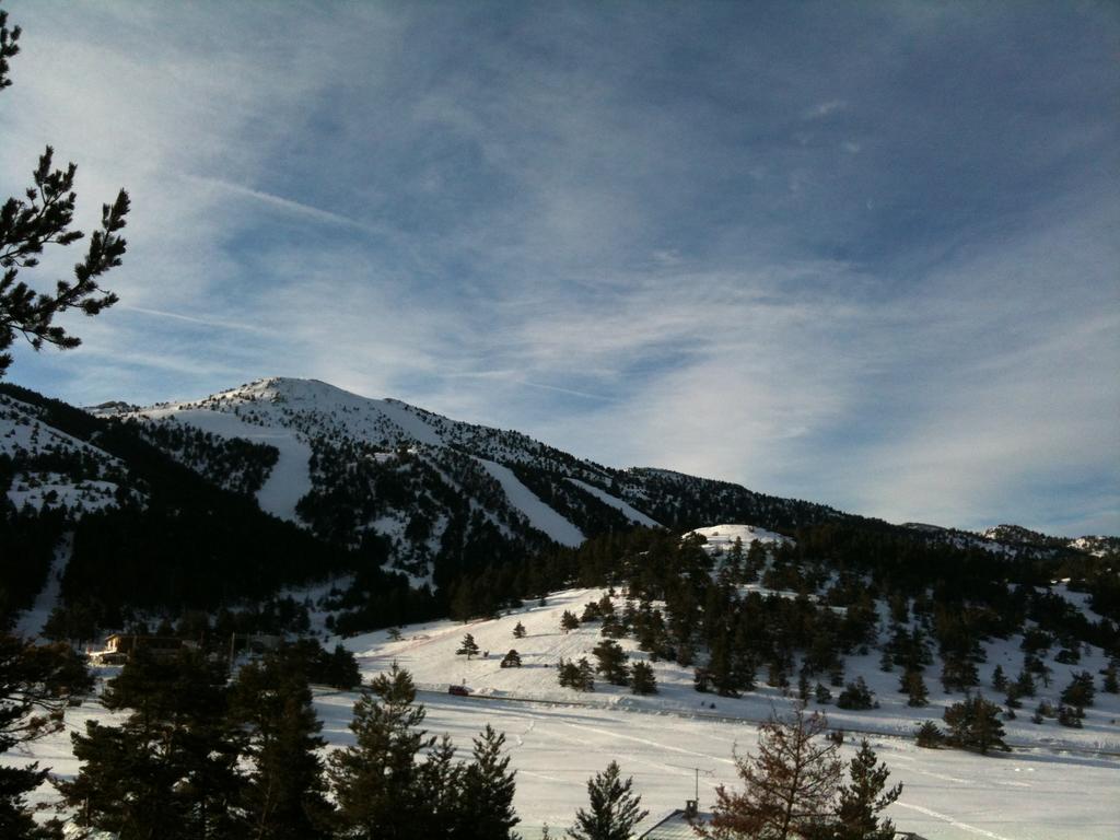 Apartment Face Aux Pistes Greolieres les Neiges Eksteriør bilde
