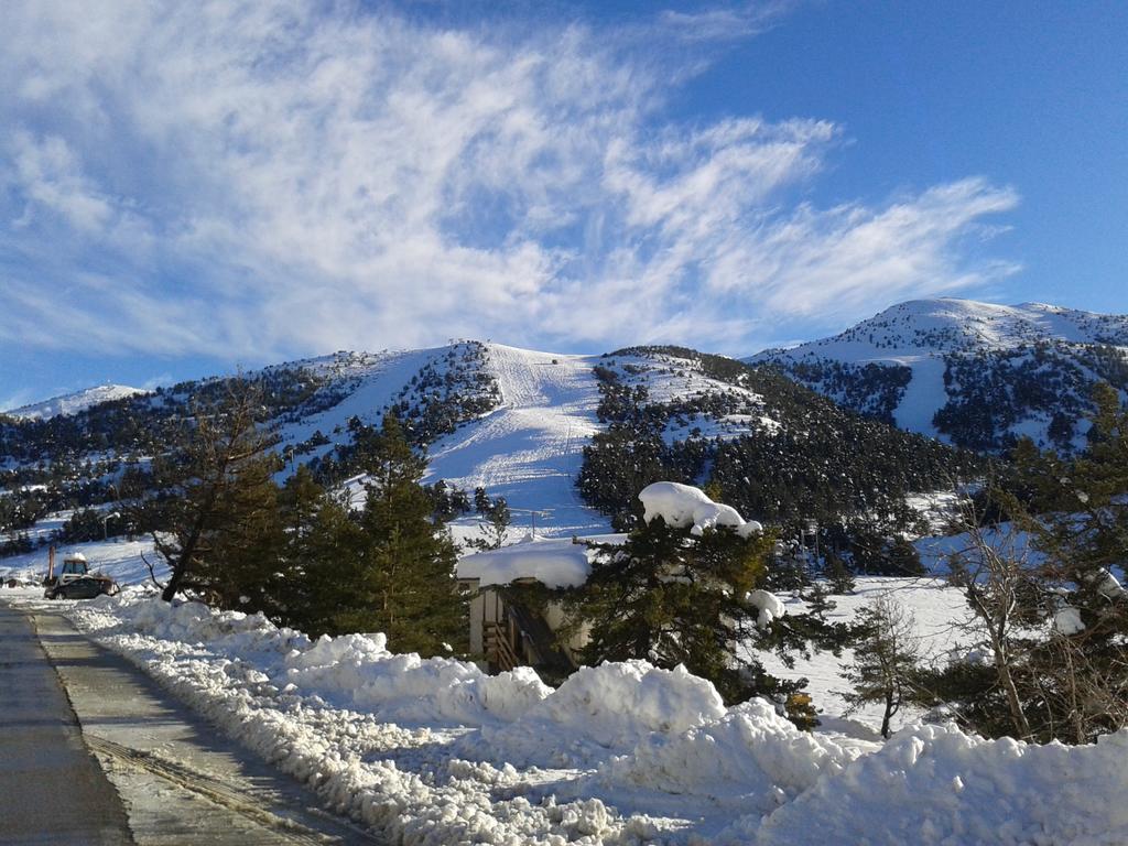 Apartment Face Aux Pistes Greolieres les Neiges Eksteriør bilde
