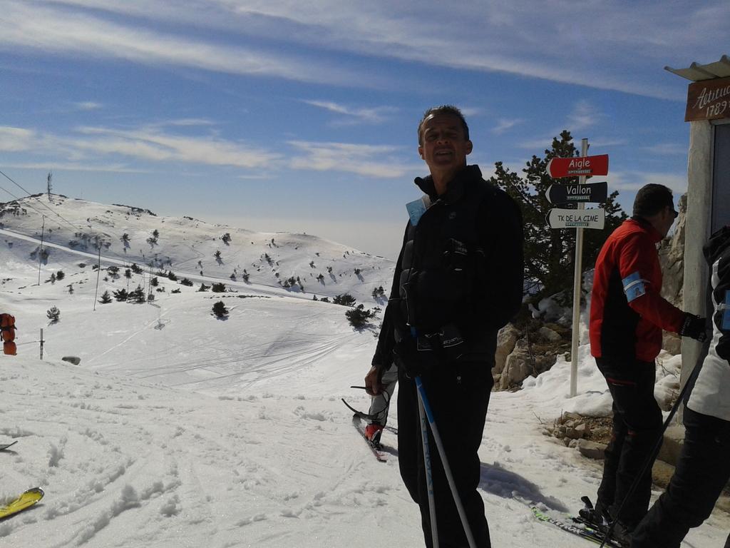 Apartment Face Aux Pistes Greolieres les Neiges Eksteriør bilde