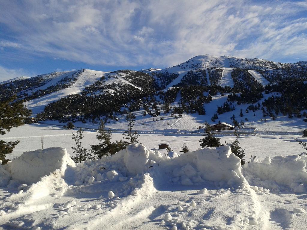 Apartment Face Aux Pistes Greolieres les Neiges Eksteriør bilde