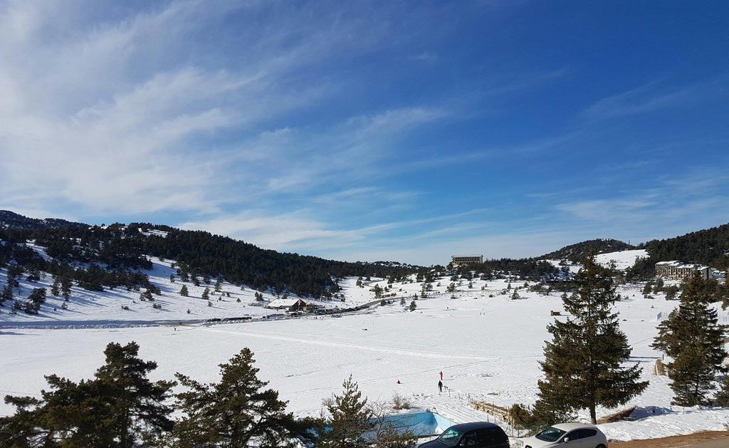 Apartment Face Aux Pistes Greolieres les Neiges Eksteriør bilde