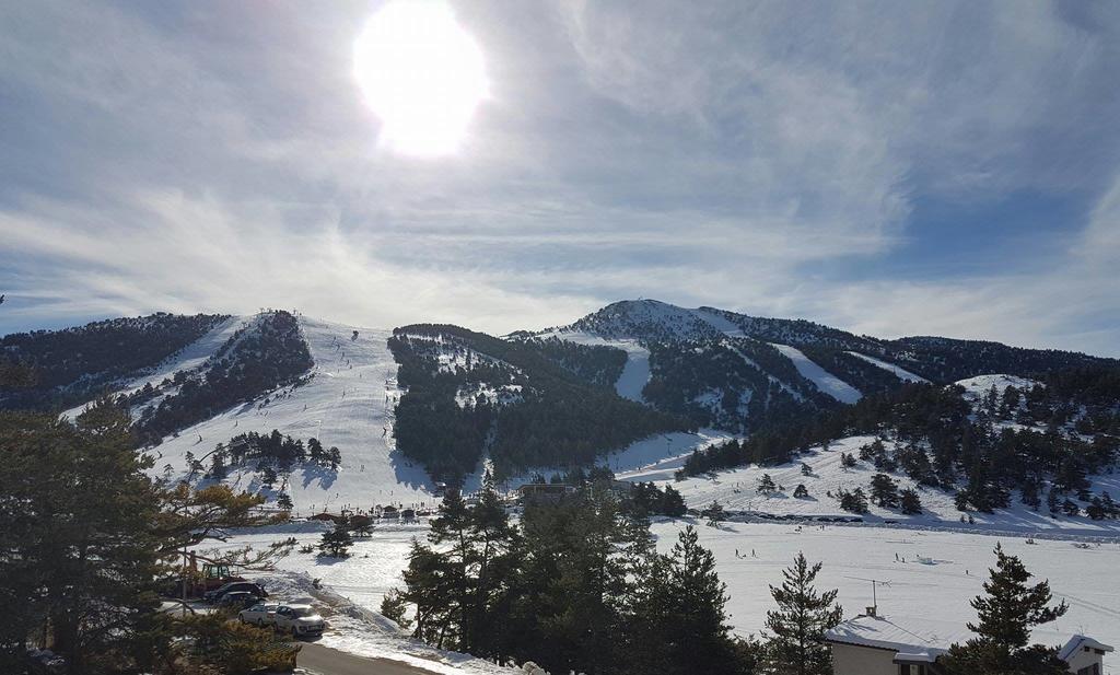 Apartment Face Aux Pistes Greolieres les Neiges Eksteriør bilde