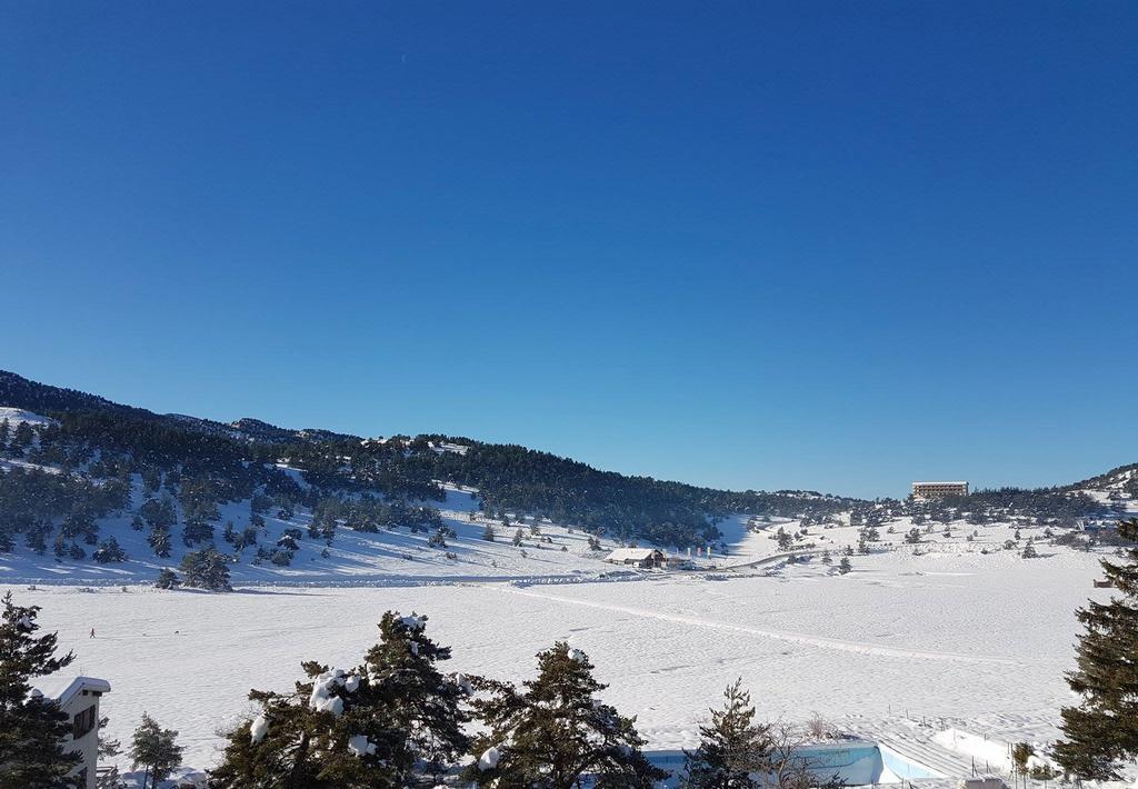 Apartment Face Aux Pistes Greolieres les Neiges Eksteriør bilde