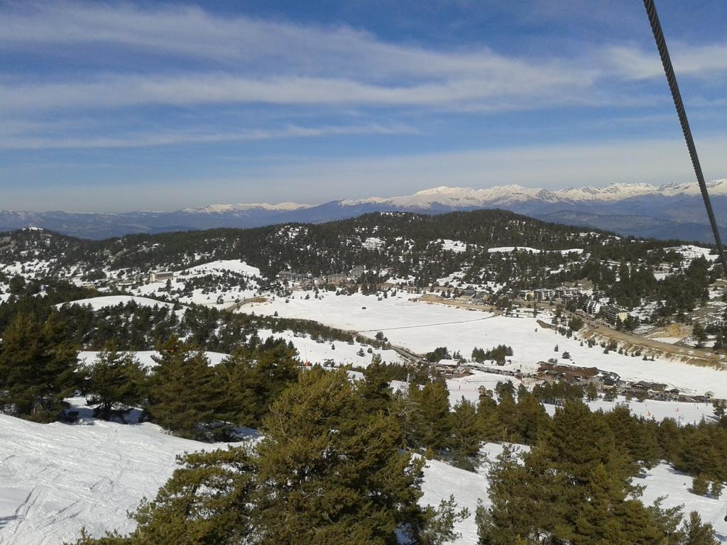 Apartment Face Aux Pistes Greolieres les Neiges Eksteriør bilde