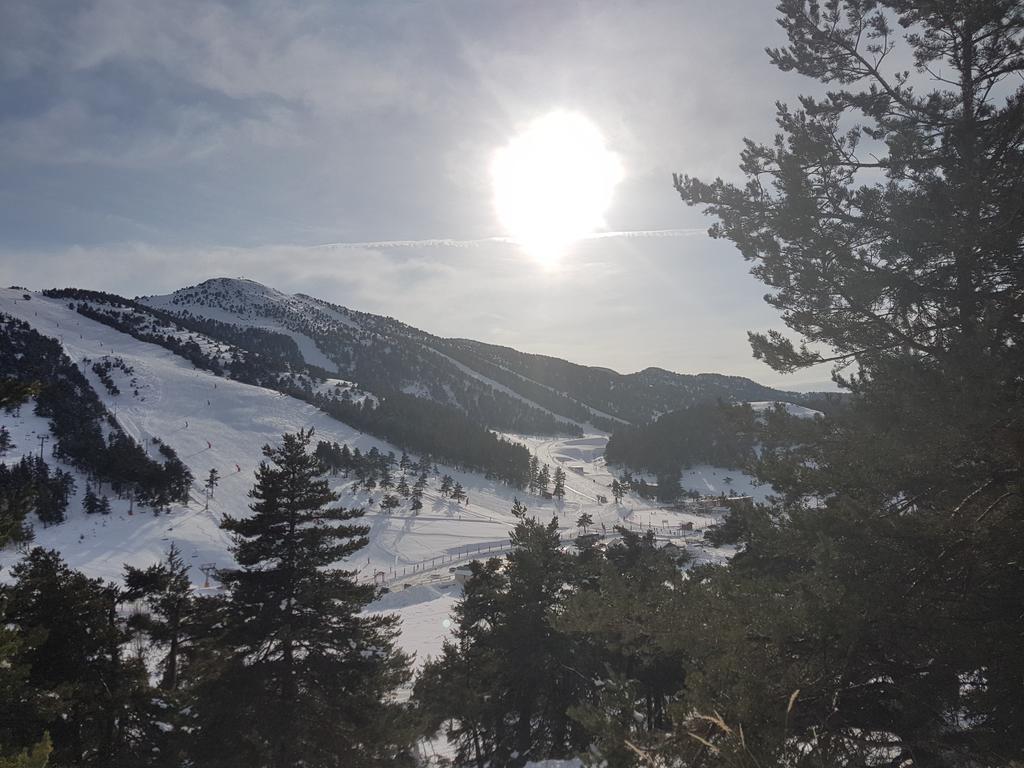 Apartment Face Aux Pistes Greolieres les Neiges Eksteriør bilde